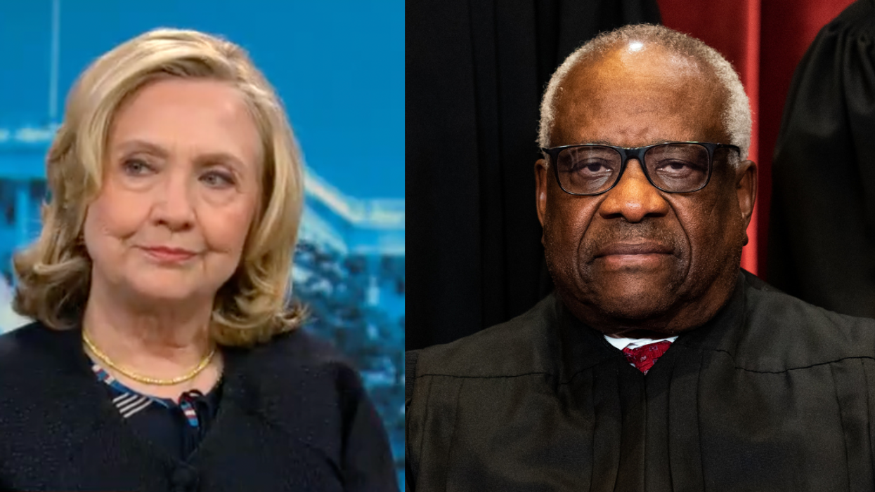 Clinton Bluntly Describes Former Classmate Thomas' Personality In Warning About Roe Reversal