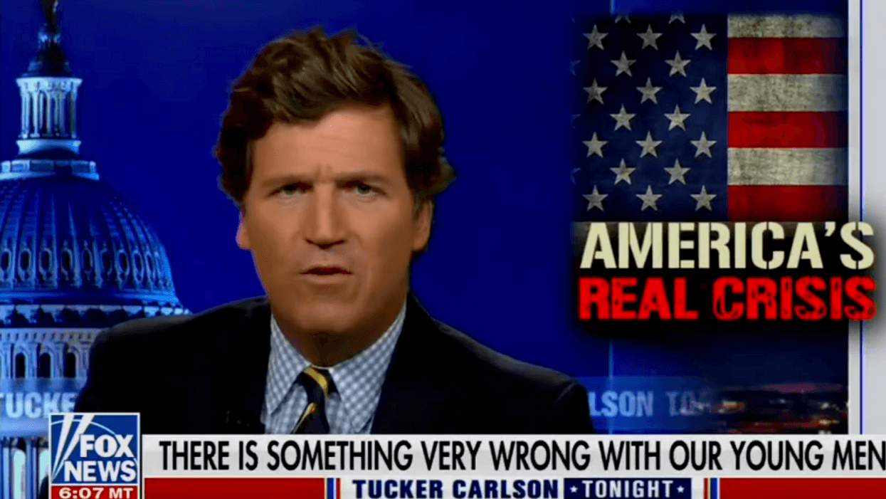 Tucker Carlson Blames Mass Shootings On 'Mostly Women' And Their 'Lecturing' In Unhinged Segment