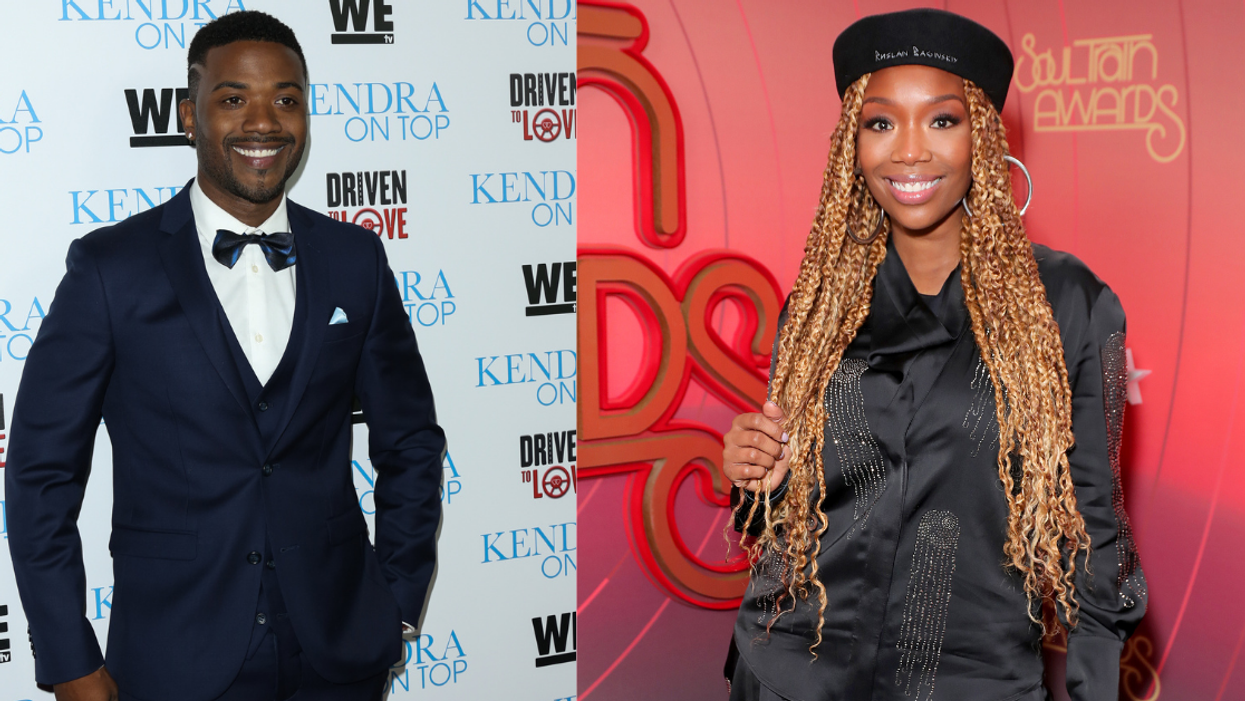Ray J Got A Huge Tattoo Of Sister Brandy's Face On His Leg—And People Have Thoughts