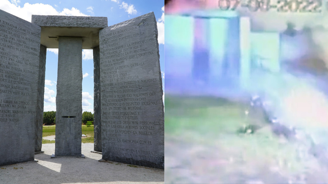 Mysterious Georgia Monument Dubbed 'Satanic' By Christians Destroyed After Pre-Dawn Explosion