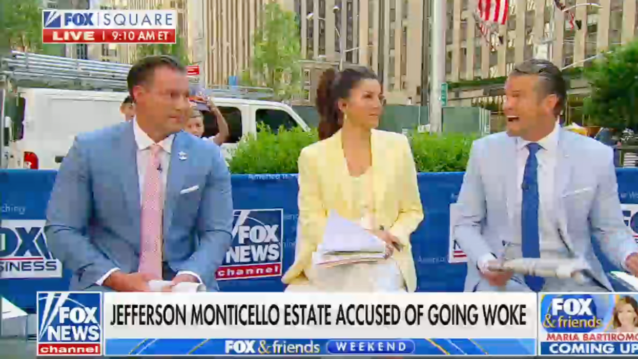 Fox News Hosts Chastise Thomas Jefferson's Plantation Estate For Teaching Guests About Slavery