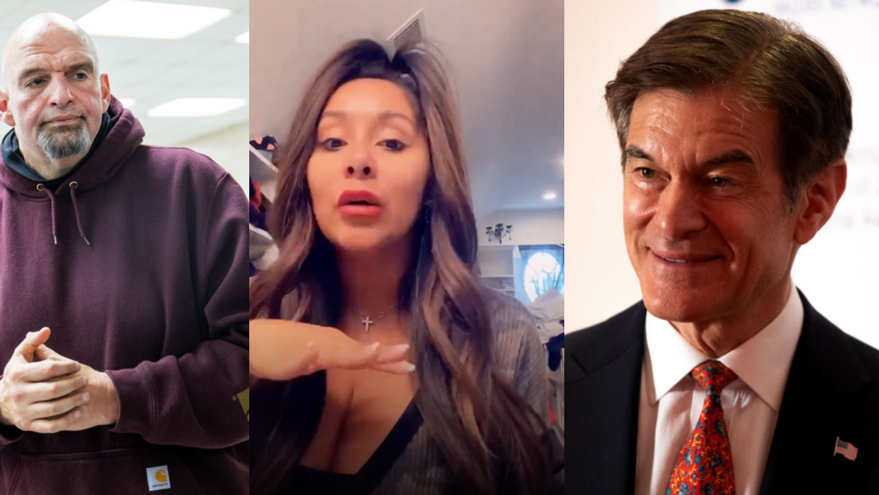 Dr. Oz's Dem Opponent In PA Just Booked Snooki To Perfectly Troll Him For Living In NJ