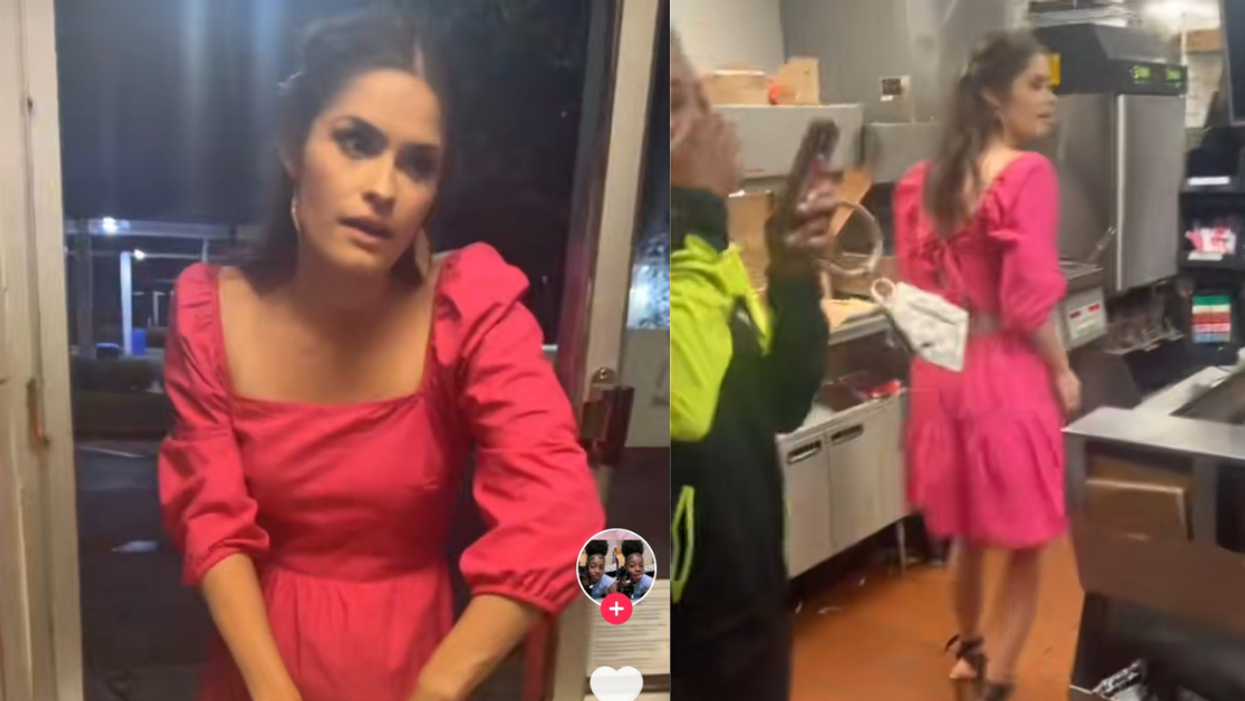 Woman Goes Viral After Climbing Through McDonald's Drive-Thru Window To Make Her Own Food