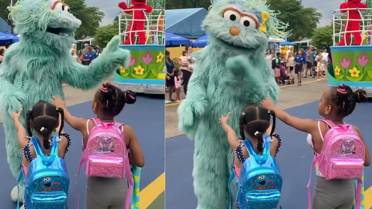 Sesame Place Called Out After Costumed Character Snubs Two Young Black Girls During Parade