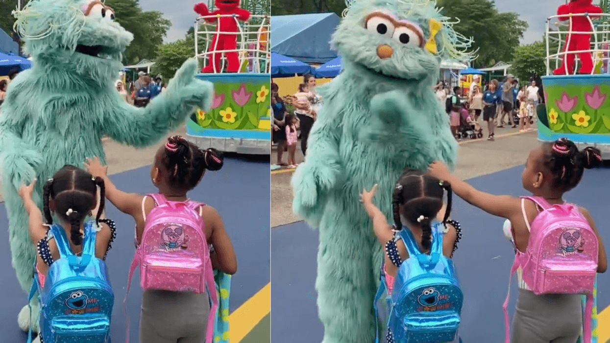 Sesame Place Called Out After Costumed Character Snubs Two Young Black Girls During Parade