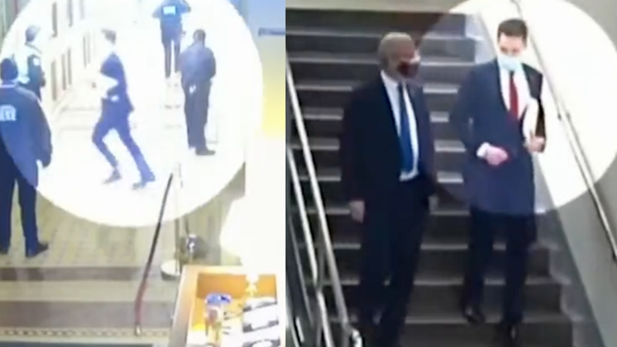 Jan 6 Video Of Josh Hawley Fleeing Protesters He Helped Rile Up Gets Epic Soundtrack Treatment