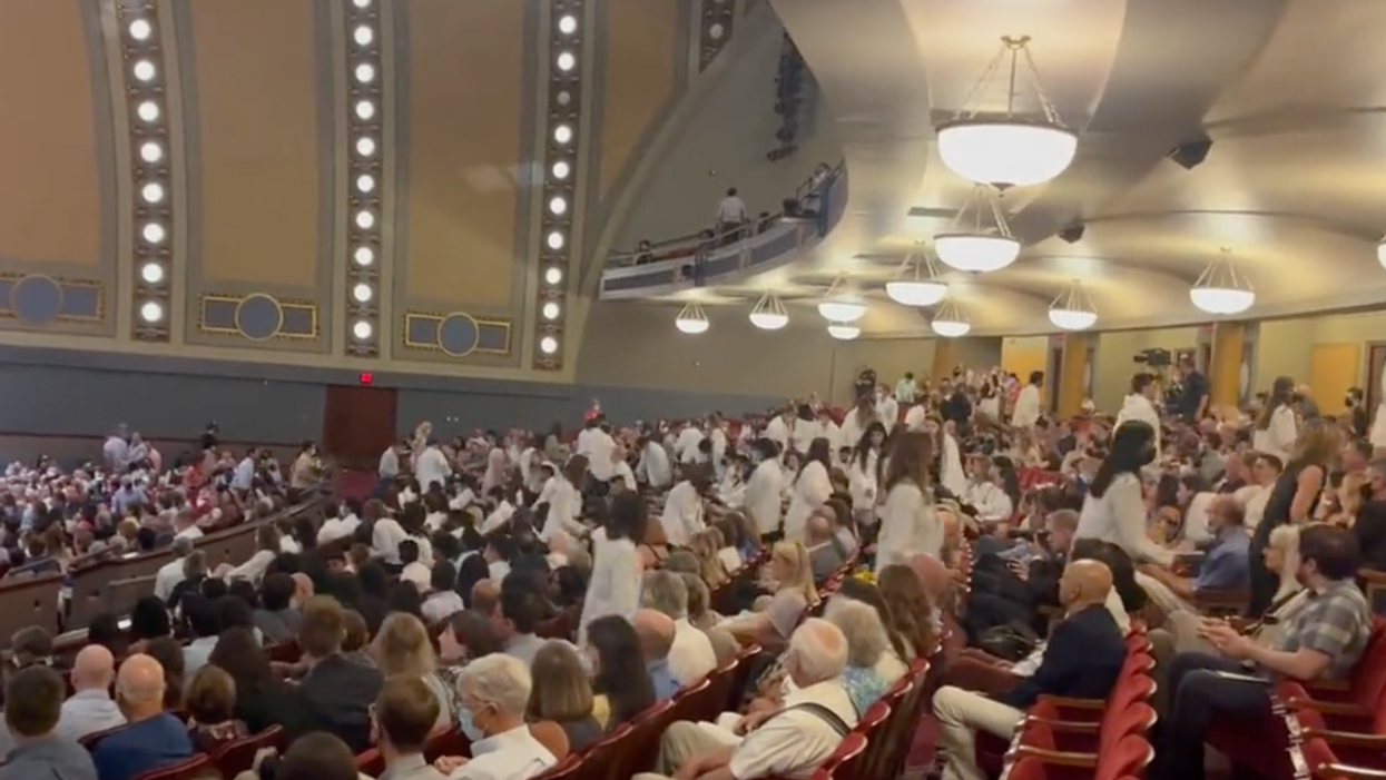 Incoming University Of Michigan Med Students Leave Ceremony In Droves To Protest Anti-Abortion Speaker