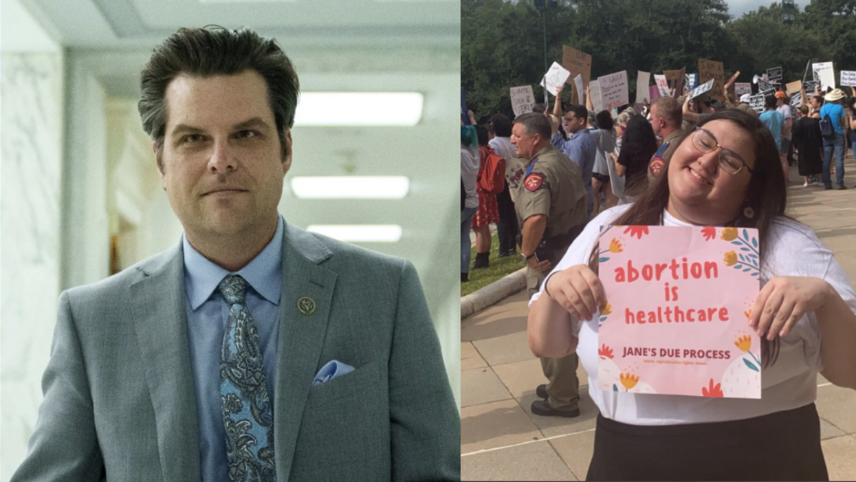 Matt Gaetz Tries To Body-Shame Teen Pro-Choice Activist—But She Has The Glorious Last Laugh