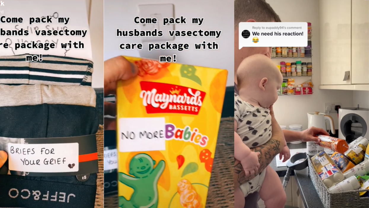 TikToker Sparks Debate By Giving Her Husband A Homemade 'Vasectomy Care Package'