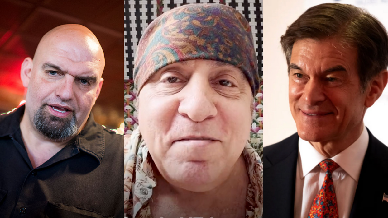 John Fetterman Hilariously Enlists Steven Van Zandt To Troll Dr. Oz For Being From New Jersey
