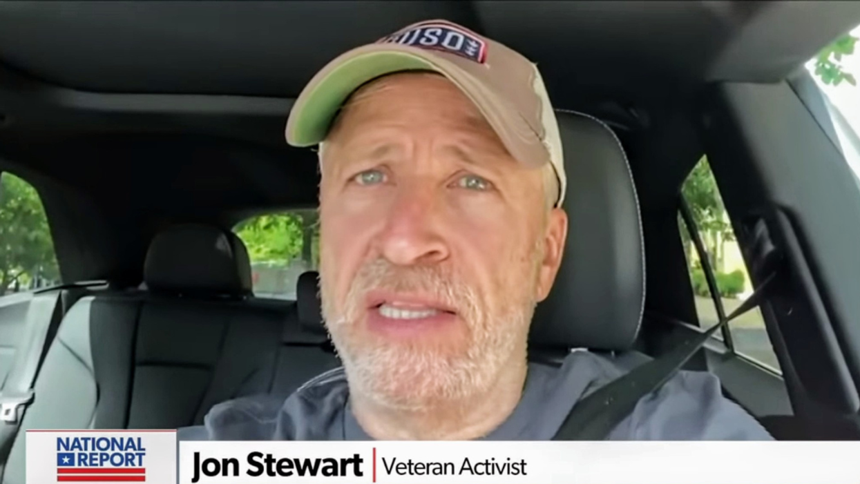 Jon Stewart Masterfully Calls Out GOP Hypocrisy In Viral Newsmax Interview