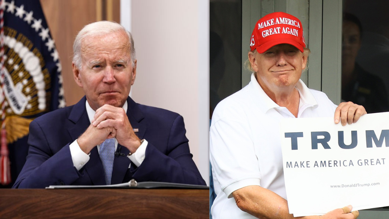 Trump Posts Petty AF 'Get Well' Message To Biden After Rebound Case–And Yeah, That Tracks