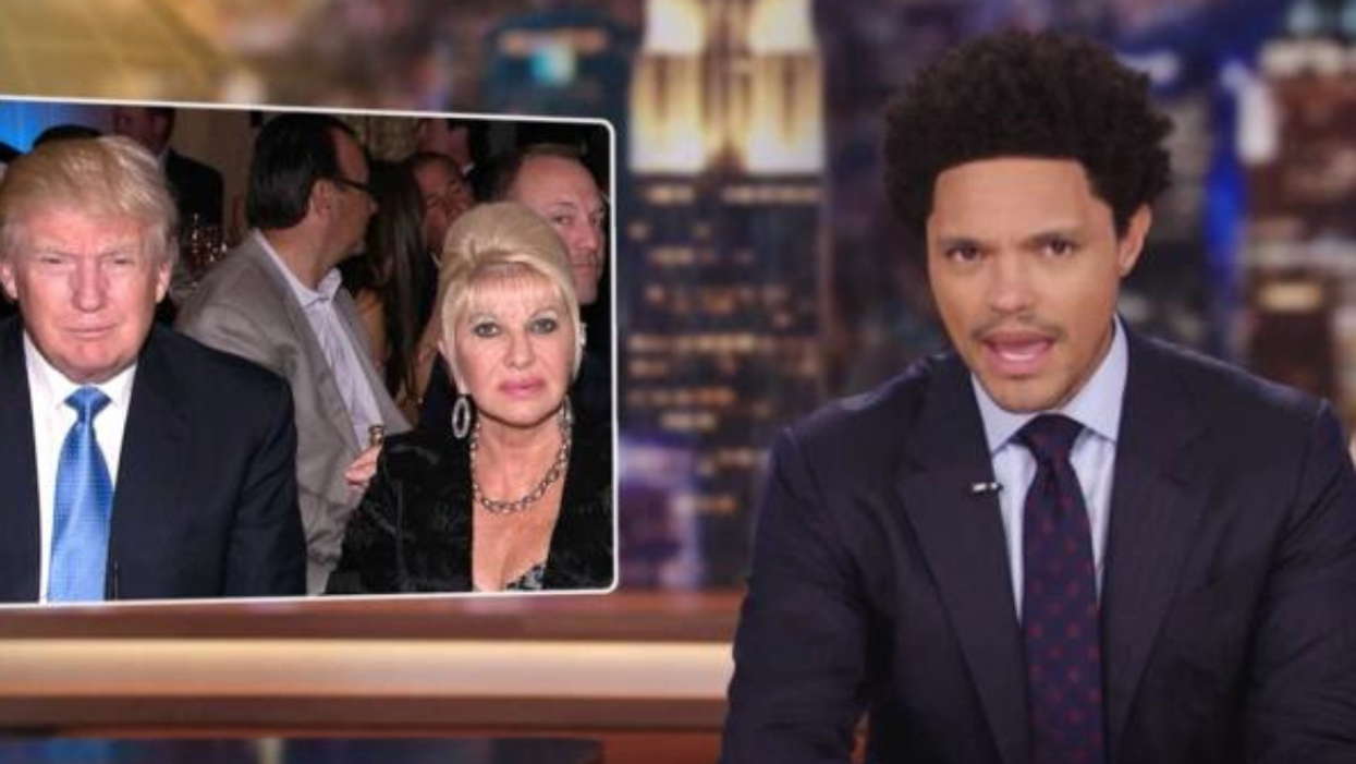 Trevor Noah Hilariously Calls Out NJ's 'Serial Killer' Tax Law After Trump Buries Ivana On His Golf Course