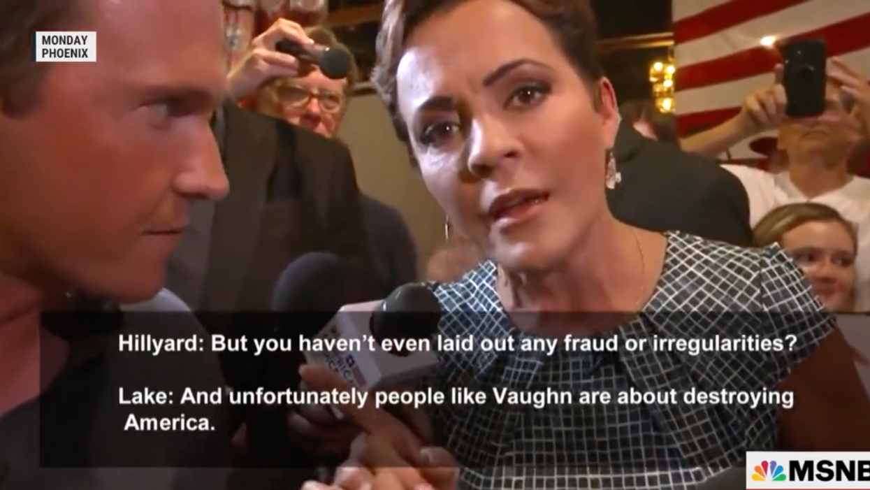 MSNBC Reporter Doubles Down After Expertly Confronting Pro-Trump Candidate Over Baseless 'Fraud' Claims