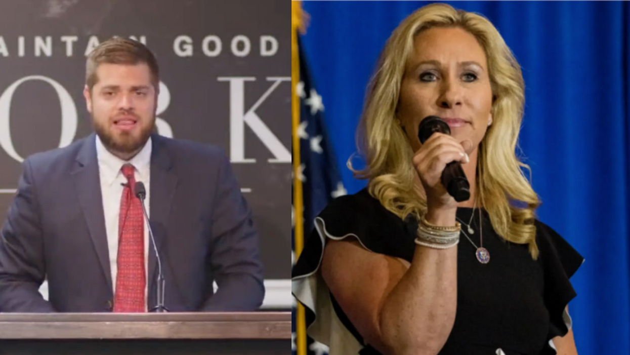 Bigoted Preacher Says He Wouldn't Vote For MTG Because 'She's A Woman': 'Get Back In The Kitchen!'