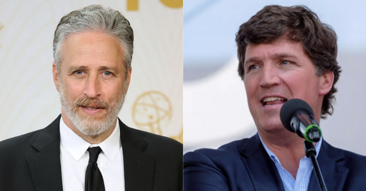Tucker Carlson Tried To Come For Jon Stewart In The Pettiest Way–And Instantly Regretted It