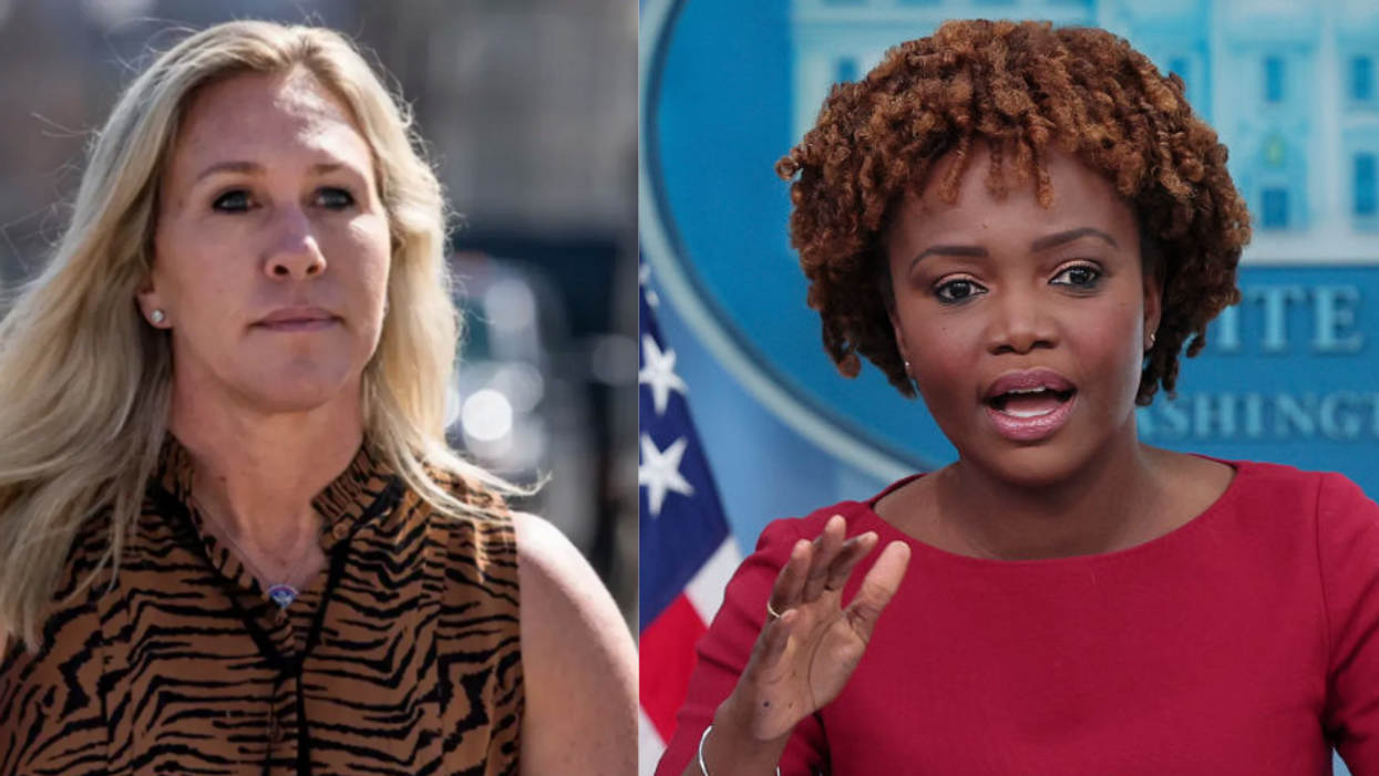 MTG Claims Jean-Pierre 'Doesn't Understand' Baby Formula Shortage Because She's A Lesbian