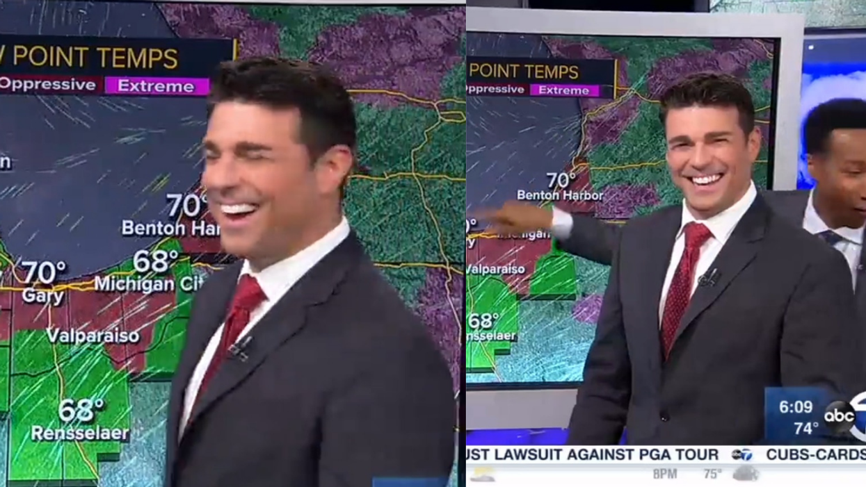 Chicago Meteorologist Loses His Mind After Discovering Monitor Is Touch Screen During Live Forecast