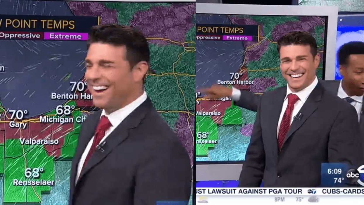 Chicago Meteorologist Loses His Mind After Discovering Monitor Is Touch Screen During Live Forecast