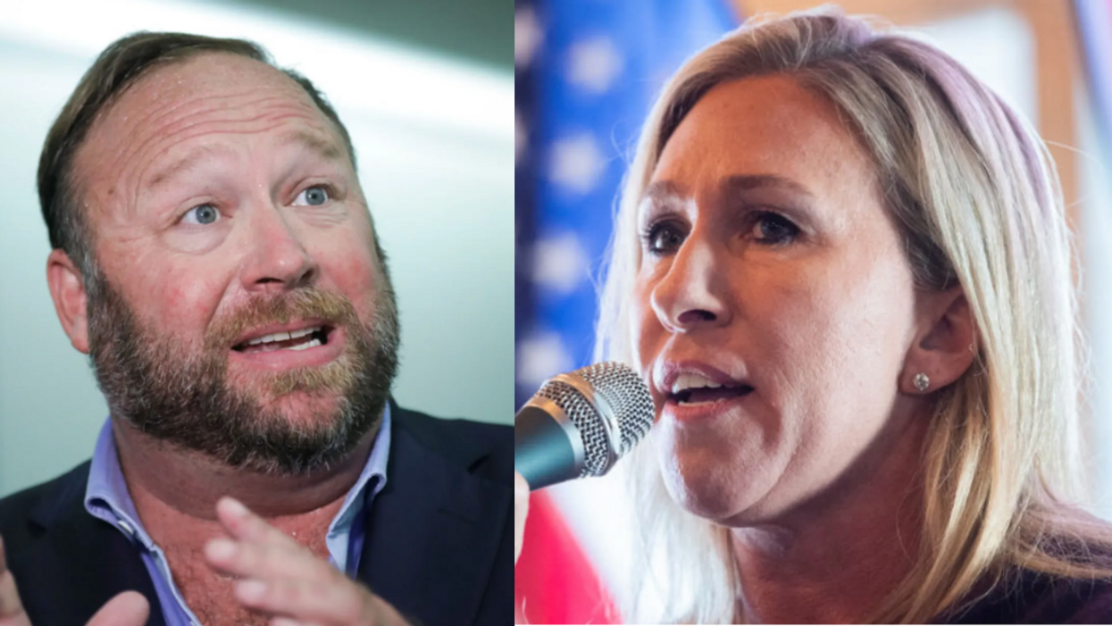MTG Says Sandy Hook Families 'Ruining' Alex Jones Is Unfair Since InfoWars Is Right 'Most Of The Time'