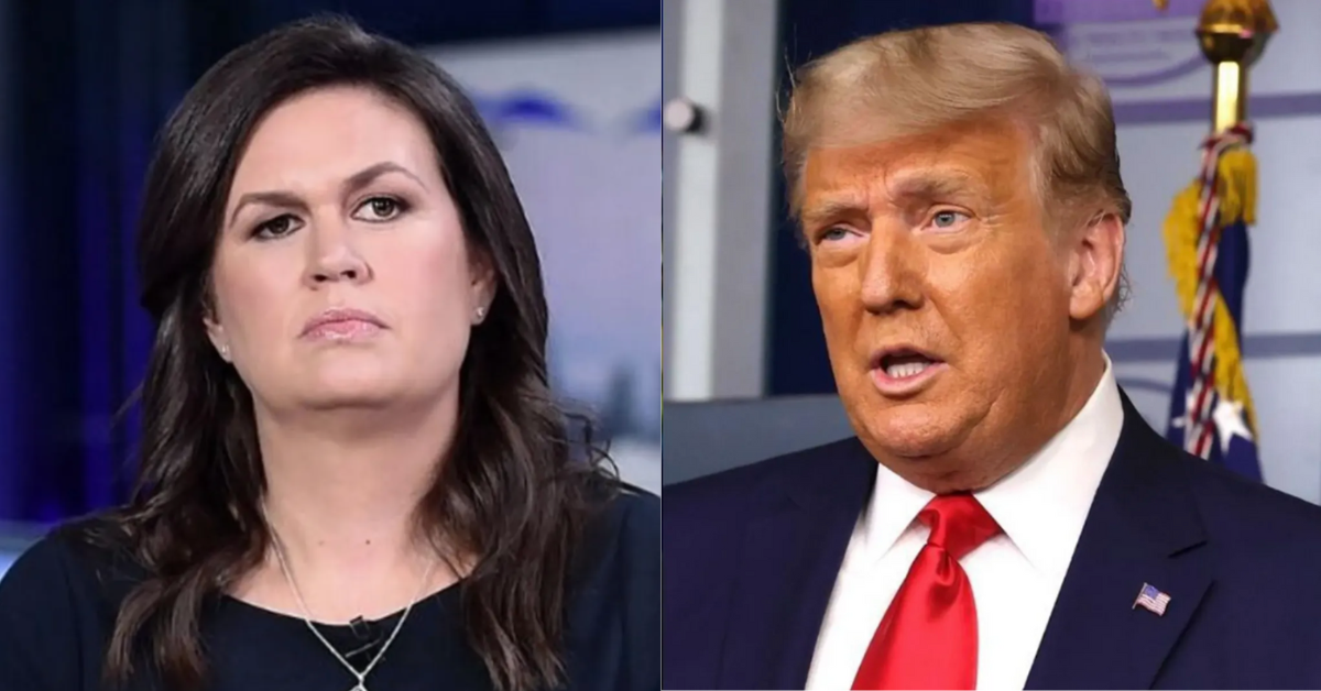 Sarah Sanders' 2016 Tweet About 'Attacking FBI Agents' Becomes GOP Self-Own After Mar-A-Lago Raid