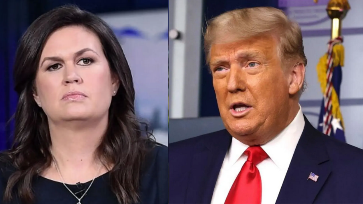 Sarah Sanders' 2016 Tweet About 'Attacking FBI Agents' Becomes GOP Self-Own After Mar-A-Lago Raid