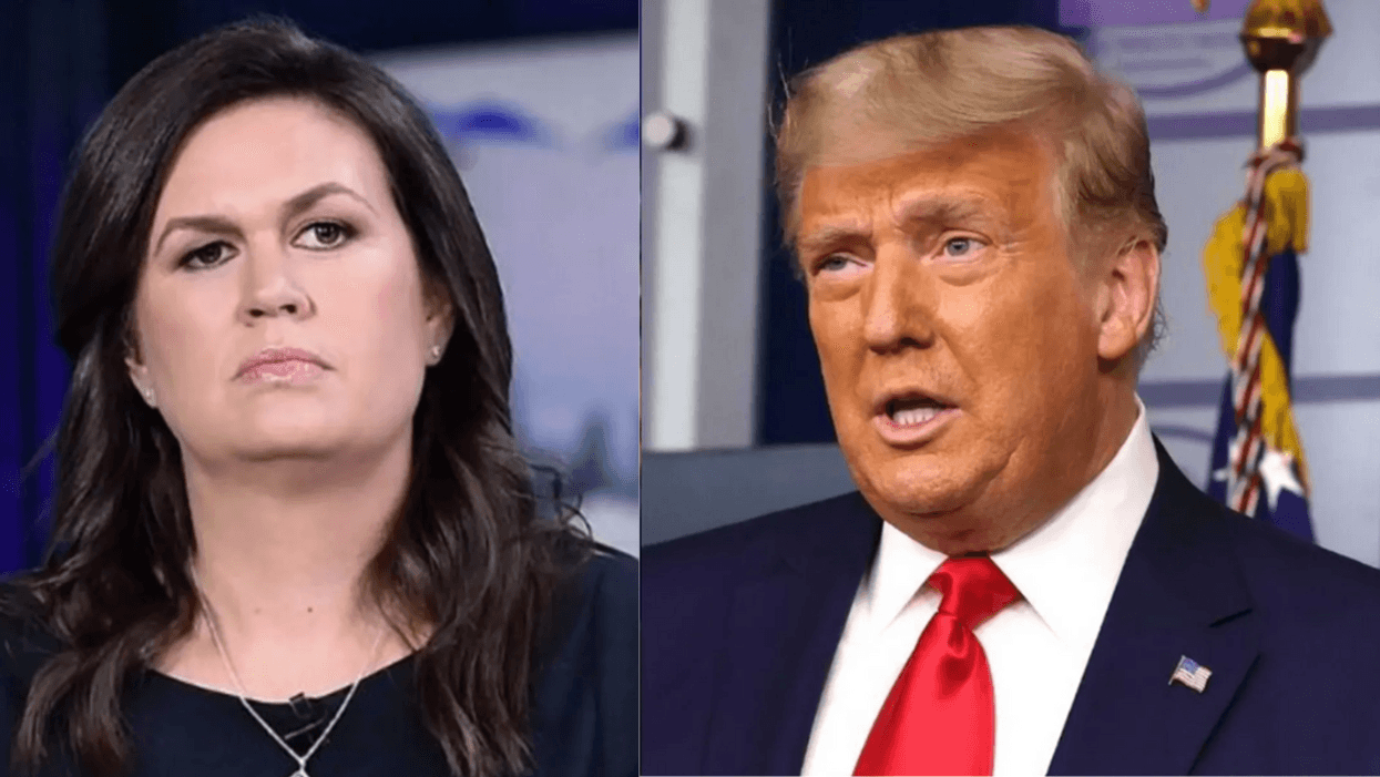 Sarah Sanders' 2016 Tweet About 'Attacking FBI Agents' Becomes GOP Self-Own After Mar-A-Lago Raid