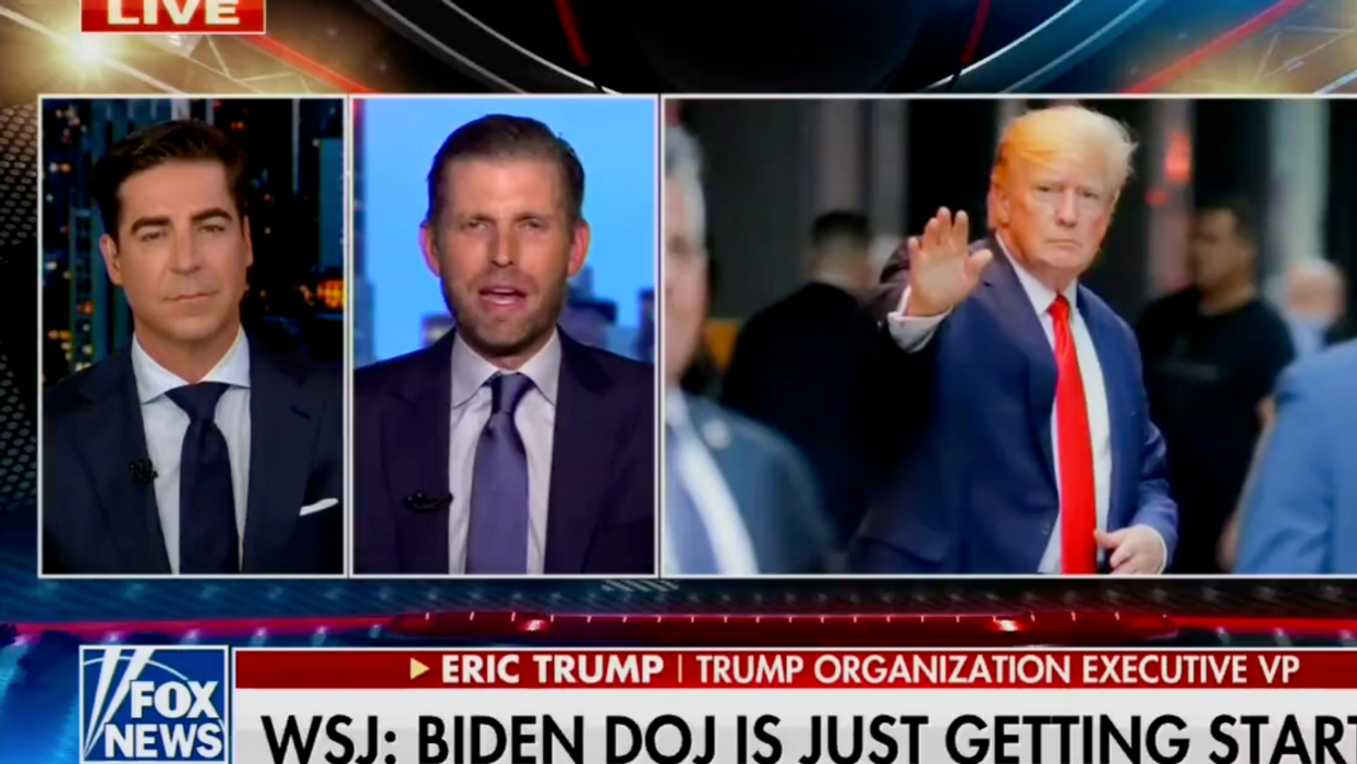 Eric Trump Accidentally Tells The Truth About How His Dad Handled His Justice Department–And No One's Surprised
