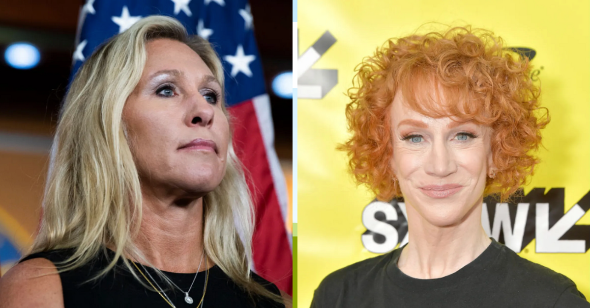 MTG Just Tried To Go After Kathy Griffin On Twitter—And Griffin Made Her Instantly Regret It
