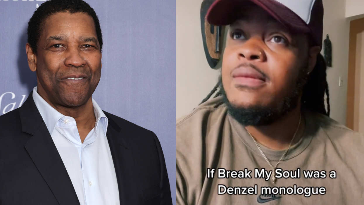 TikToker's Impression Of Denzel Washington Doing Beyoncé's 'Break My Soul' As A Monologue Is Spot On