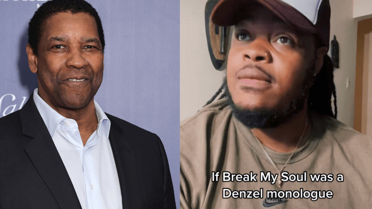 TikToker's Impression Of Denzel Washington Doing Beyoncé's 'Break My Soul' As A Monologue Is Spot On