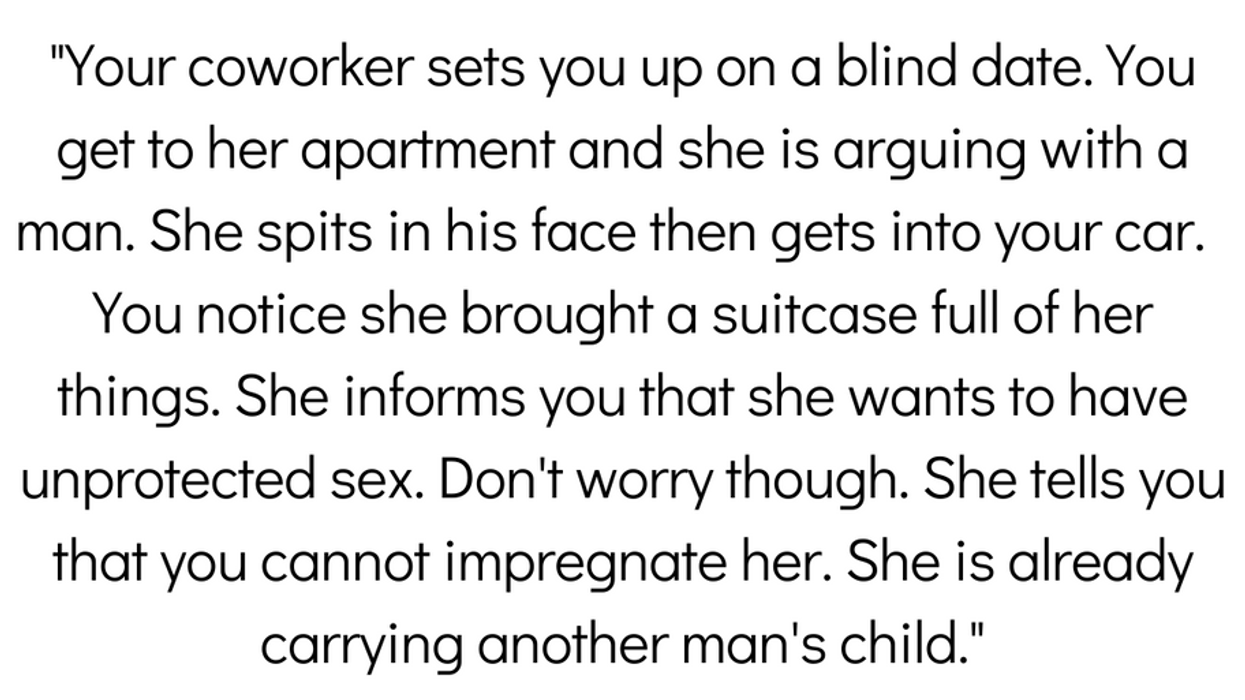 Guys Share Their First Date Horror Stories