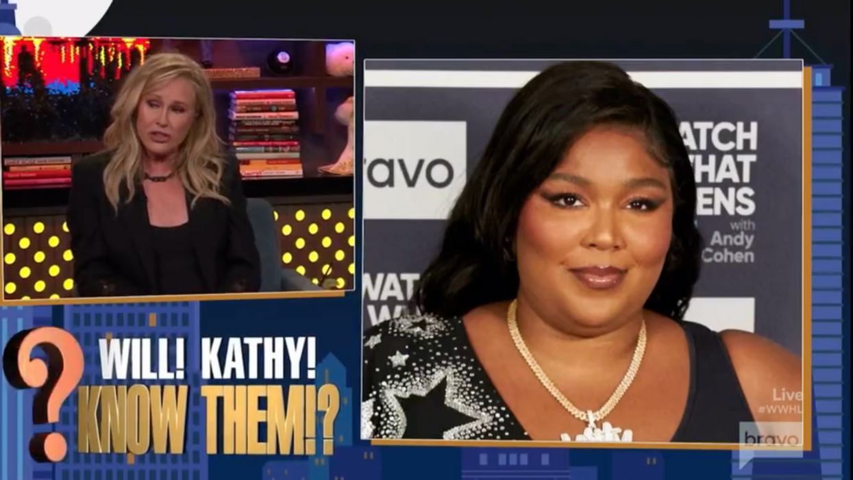 Kathy Hilton Called Out For Thinking Lizzo Is The Actor From 'Precious' In Cringey Video