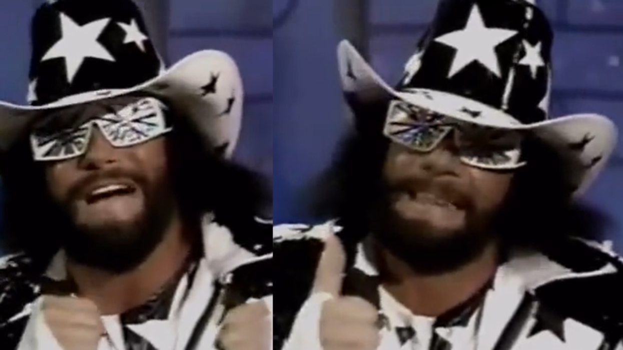 Resurfaced Video Of 'Macho Man' Randy Savage Being Asked If He Ever Cries Is Surprisingly Sweet