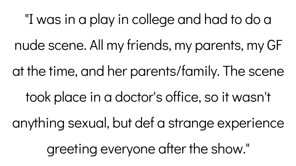 People Who Have Stripped Down In Front Of Their Friends Share Their Experiences