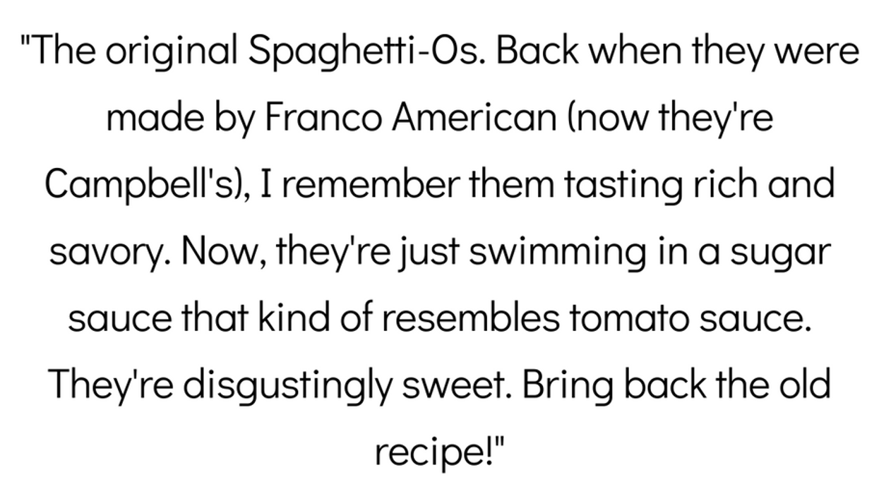 People Break Down Which Discontinued Foods From Their Childhood They'd Like To See Come Back