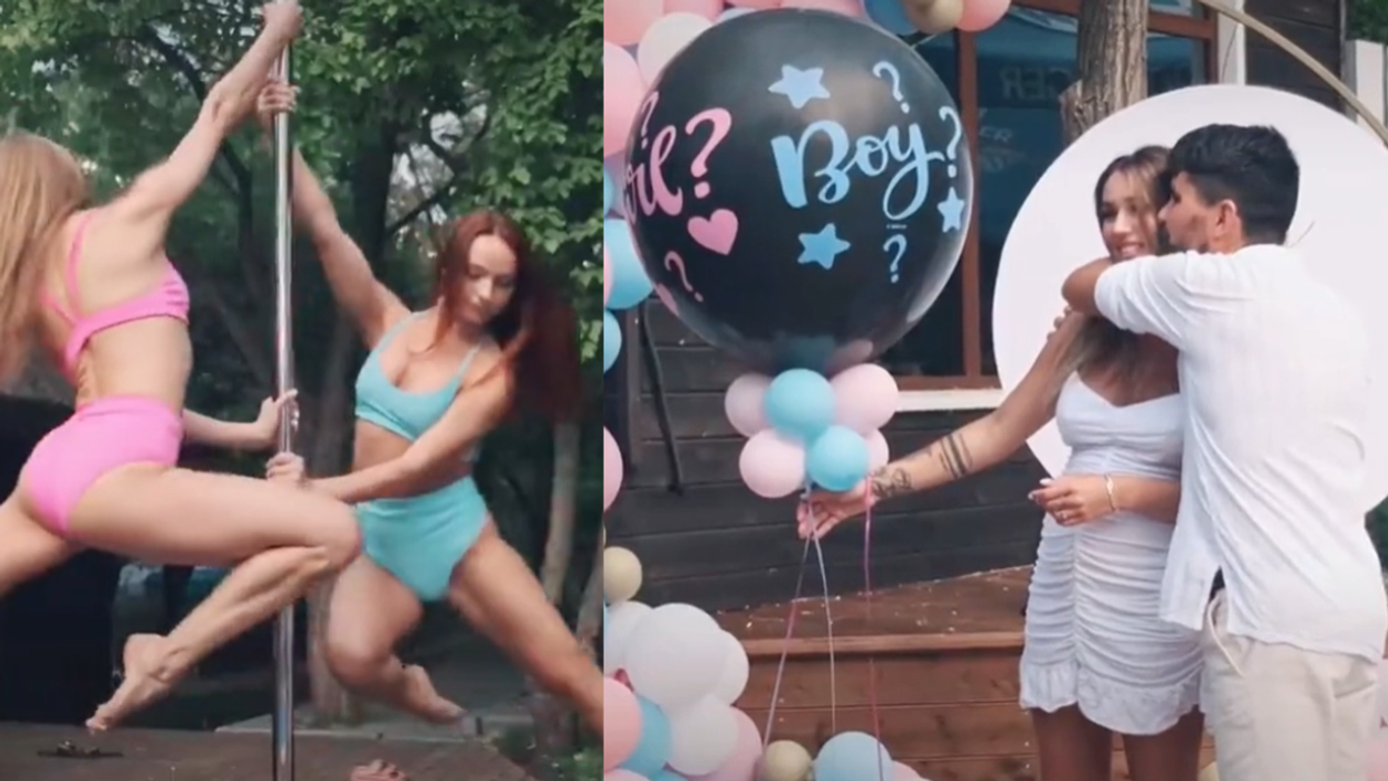 TikTok Video Of Pole Dancing 'Gender Reveal' Just Leaves Viewers With Even More Questions