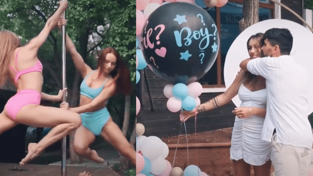 TikTok Video Of Pole Dancing 'Gender Reveal' Just Leaves Viewers With Even More Questions