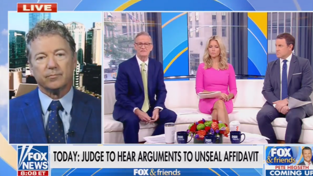 Fox Host Calls Out Rand Paul Over GOP's Anti-FBI 'Violent Rhetoric' After Mar-A-Lago Search