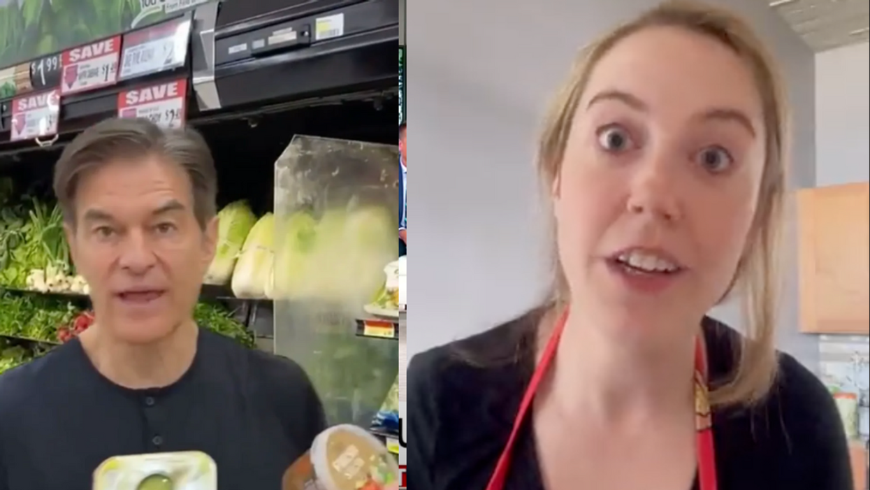 Comedian Roasts Dr. Oz By Pretending To Be Grocery Store Worker Trying To Help Him Buy 'Crudité'