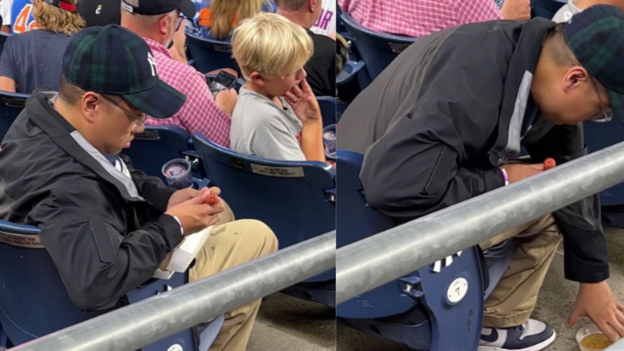 Viral Video Of A Guy Using A Straw To Bore A Hole Through His Hot Dog Ends With A Bizarre Twist