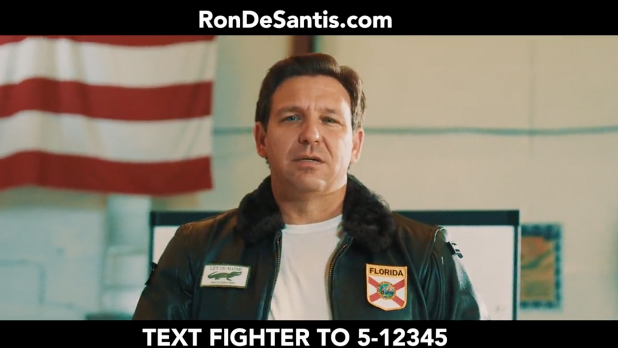 DeSantis' Bizarre 'Top Gun' Spoof Compared To Worst Political Ad In History–And We Get It
