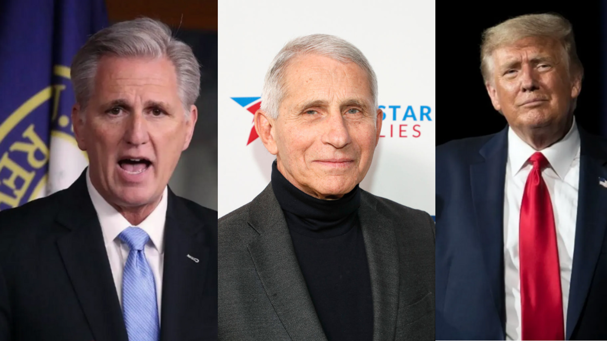 McCarthy's Attempted Diss Of Fauci Ends Up Being A Huge Dunk On Trump—And Oops
