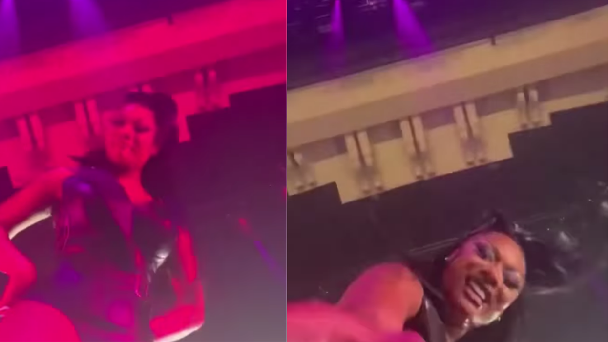 Megan Thee Stallion Had The Best Reaction After A Fan Threw Their Recording Phone On Stage