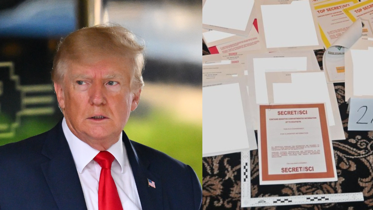 Trump's Attempt To Clear Up 'Confusion' Over DoJ Photo Sure Sounds Like A Confession