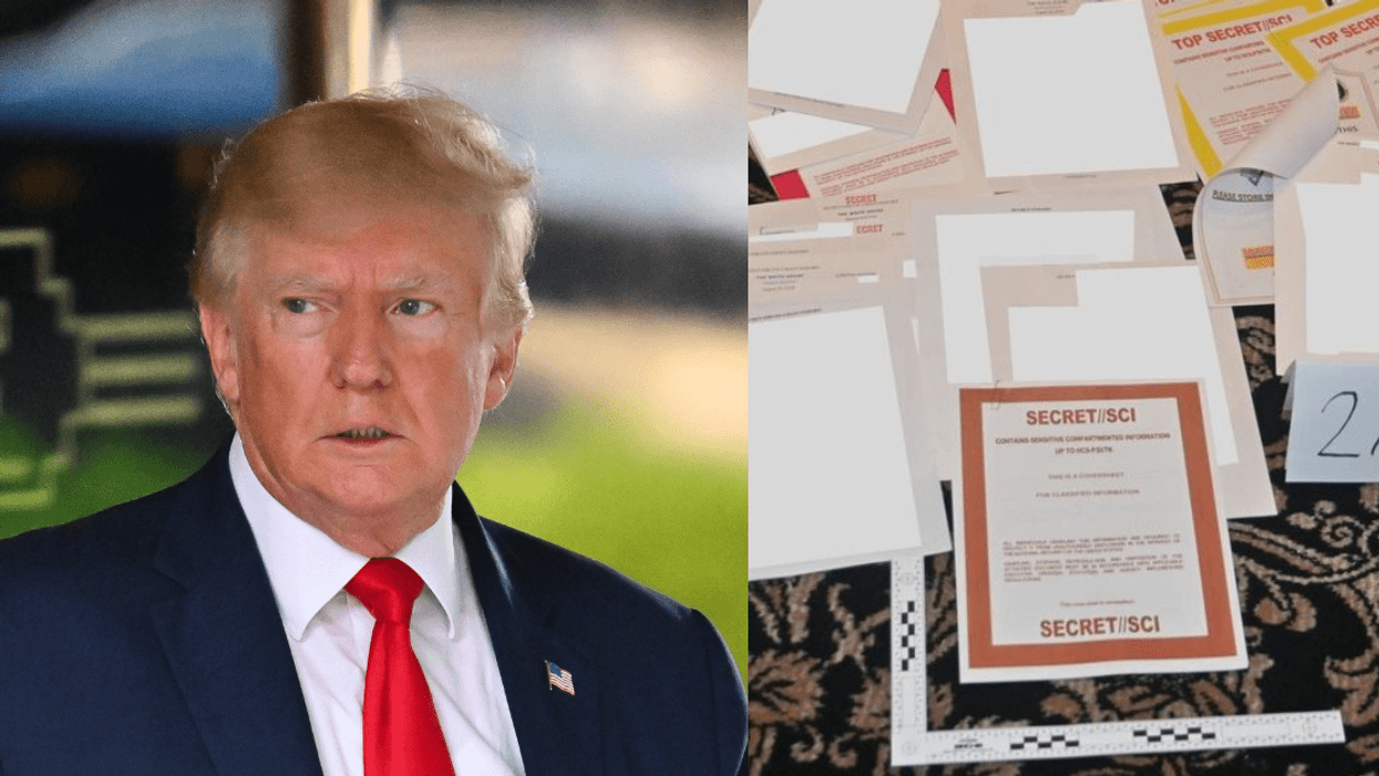 Trump's Attempt To Clear Up 'Confusion' Over DoJ Photo Sure Sounds Like A Confession