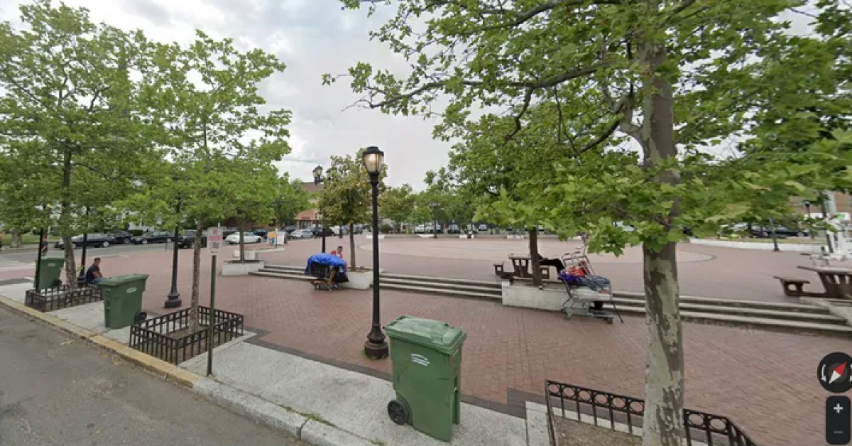 New Jersey Township Sparks Outrage By Chopping Down All Trees In Town Square To Deter Unhoused People
