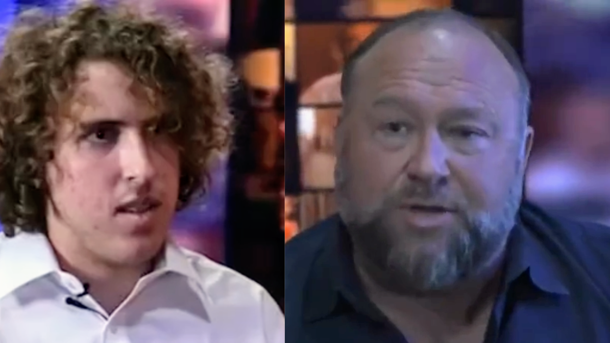 Alex Jones Has Over-The-Top Meltdown After Being Asked About Sandy Hook: 'I Killed The Children!'