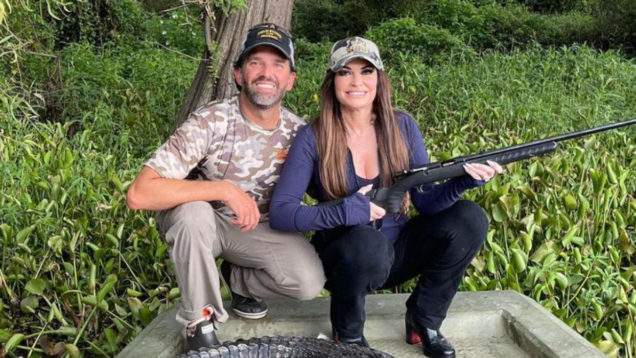 Don Jr. Blasted After Sharing Photos Of His 'Gator Hunt' With Kimberly Guilfoyle On Social Media
