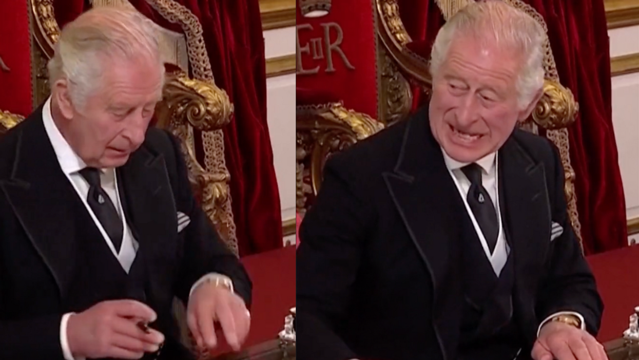 Video Of King Charles Shooing Staff To Clear Desk For Him Leaves Twitter Less Than Impressed